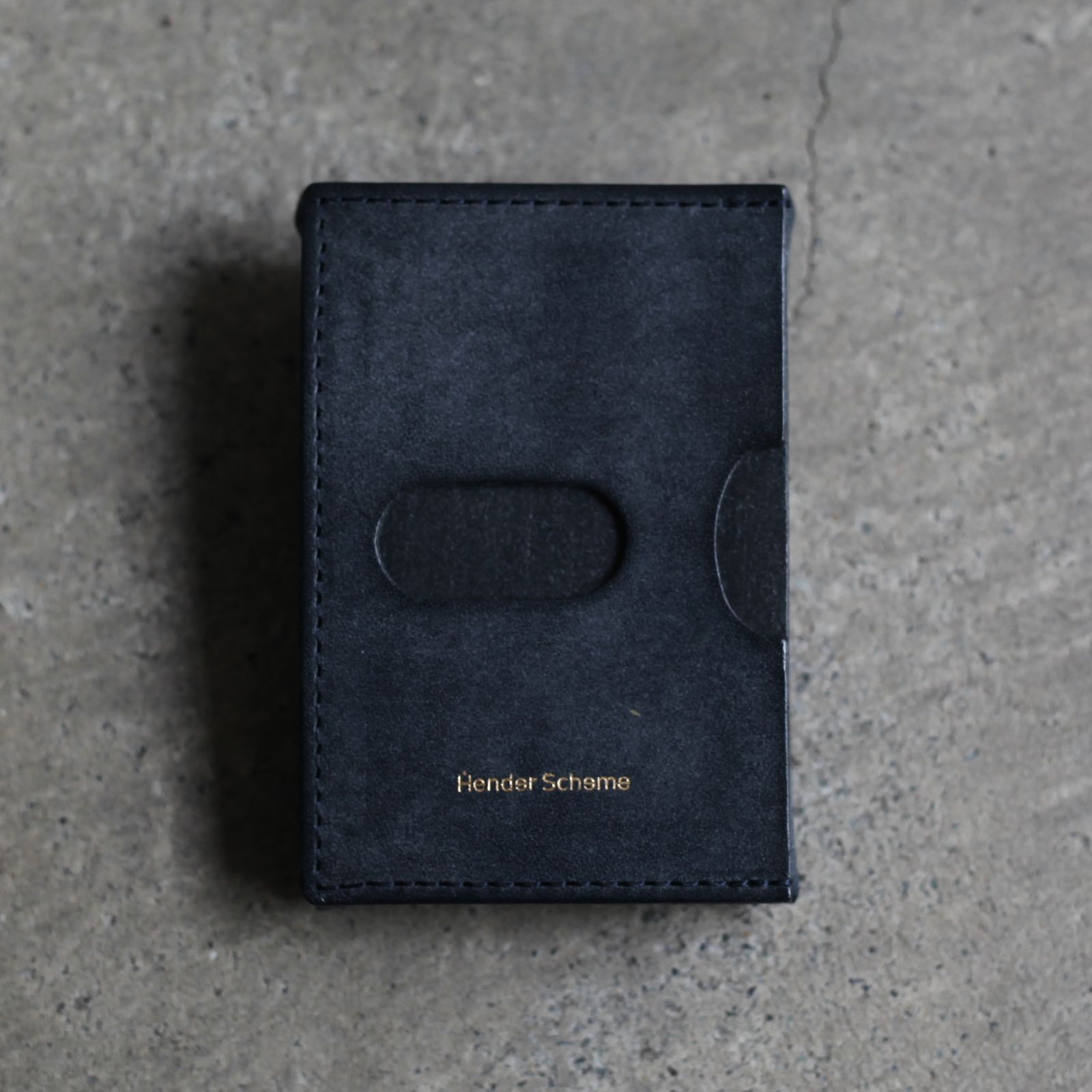 超目玉枠】 Hender Scheme minimal wallet ネイビー 小物 - nara.care