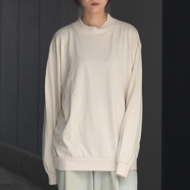 【残り一点】Wool Mock Neck Sweat Shirt