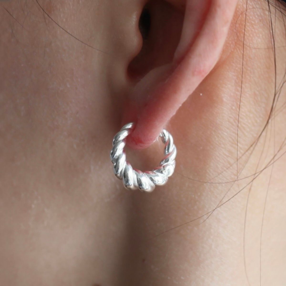【残り一点】Ethnos Twist Earrings(両耳用)