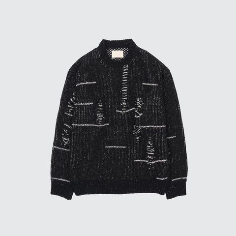 【残り一点】Damaged Crewneck Sweater