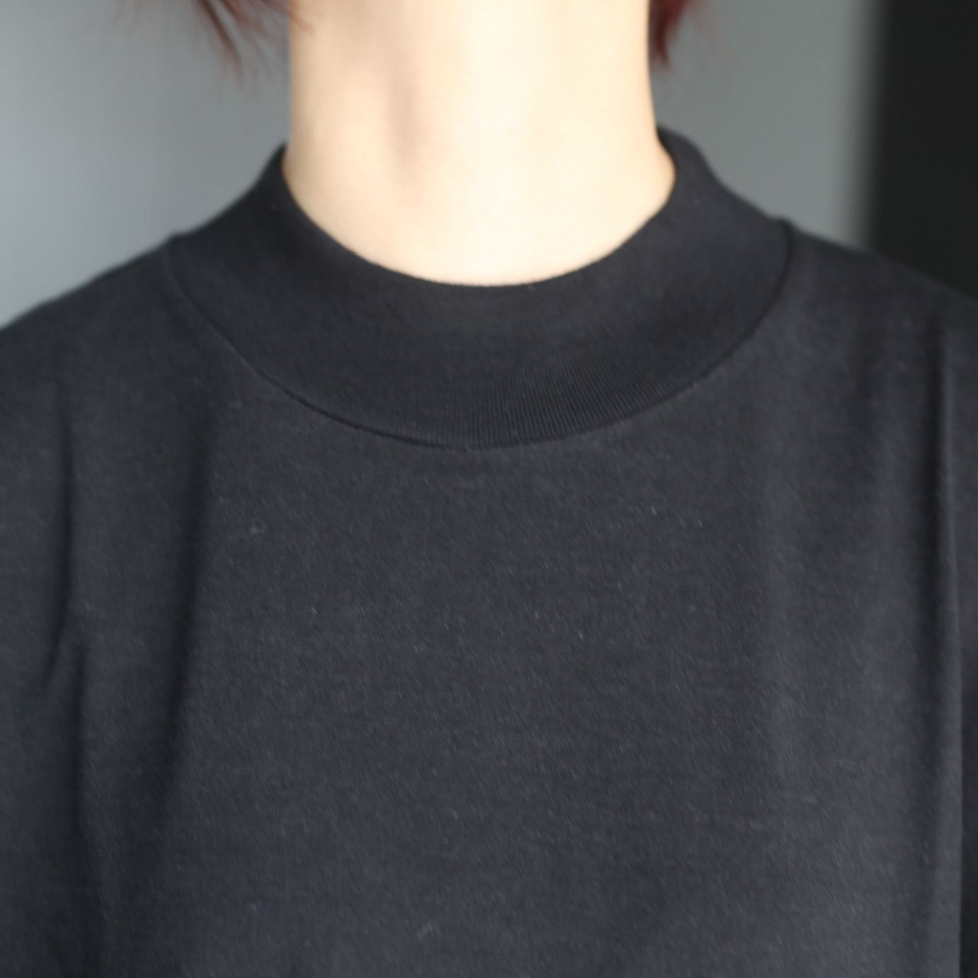 【残り一点】Wool Mock Neck Sweat Shirt