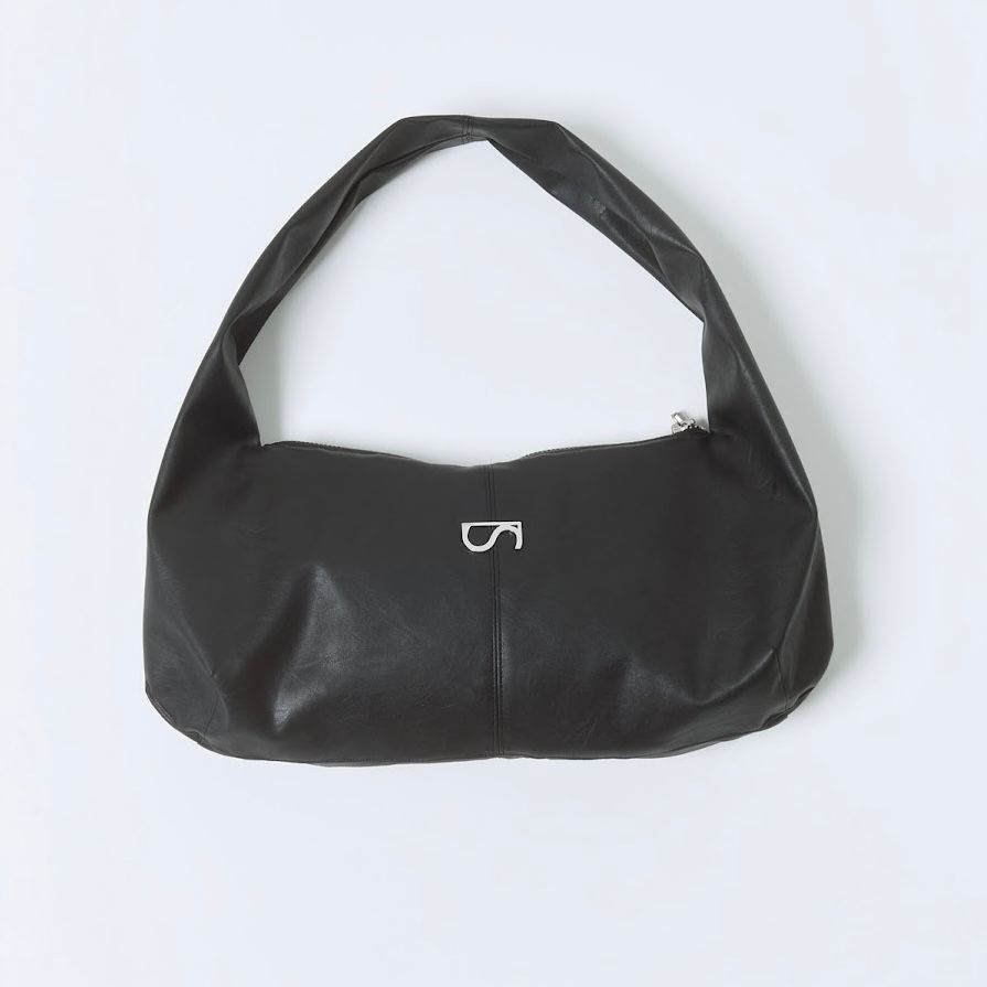 【残り一点】Metal Logo Hobo Bag