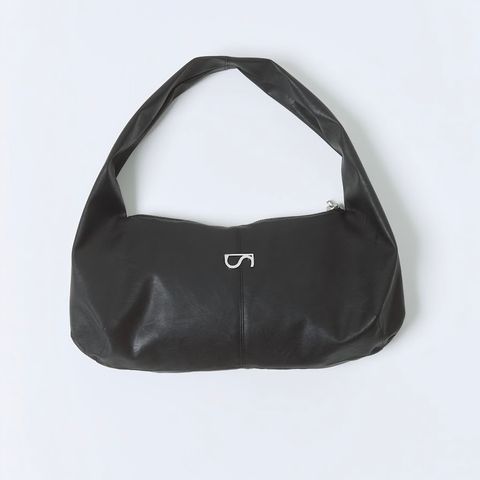 【残り一点】Metal Logo Hobo Bag