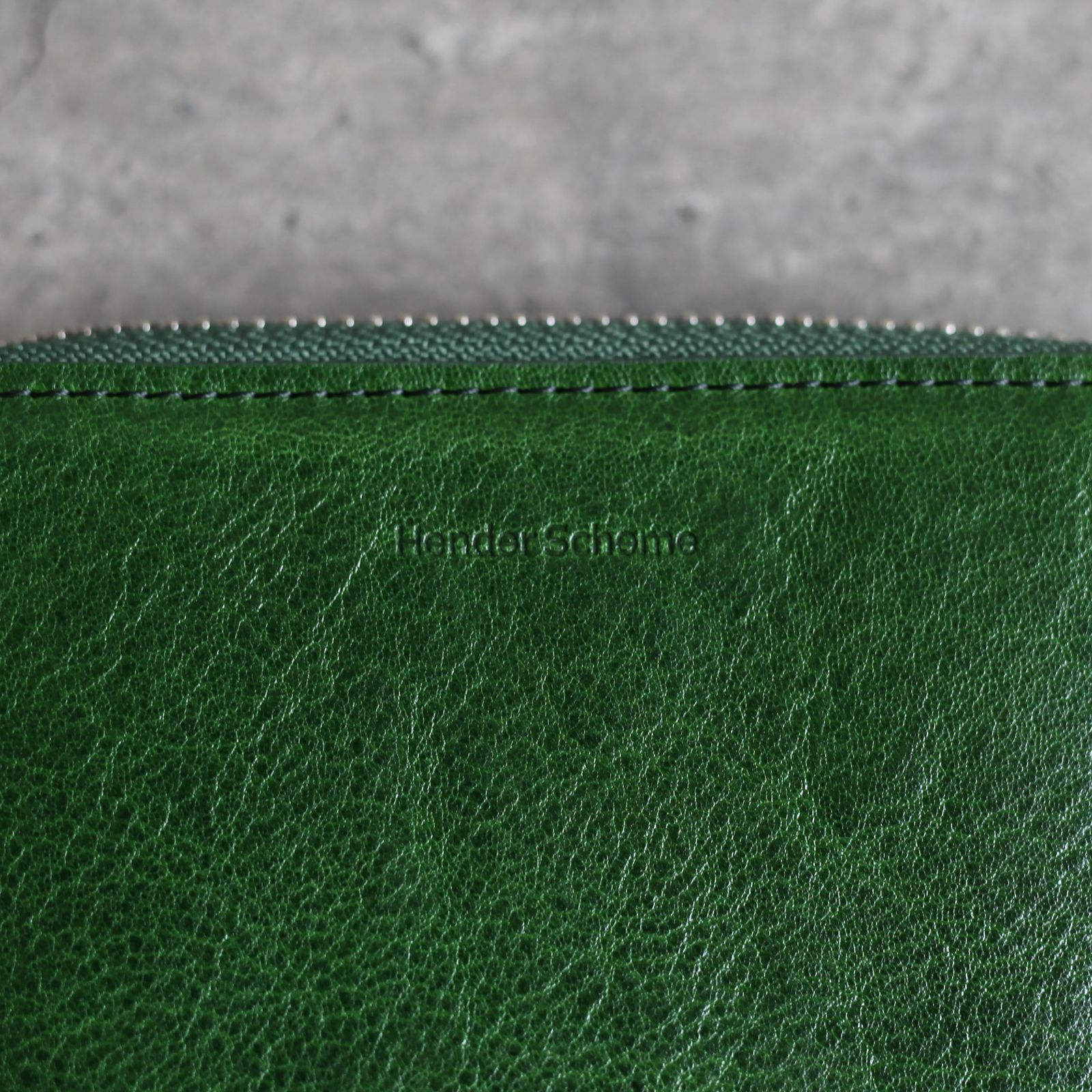 エンダースキーマzip key purse ライムグリーン