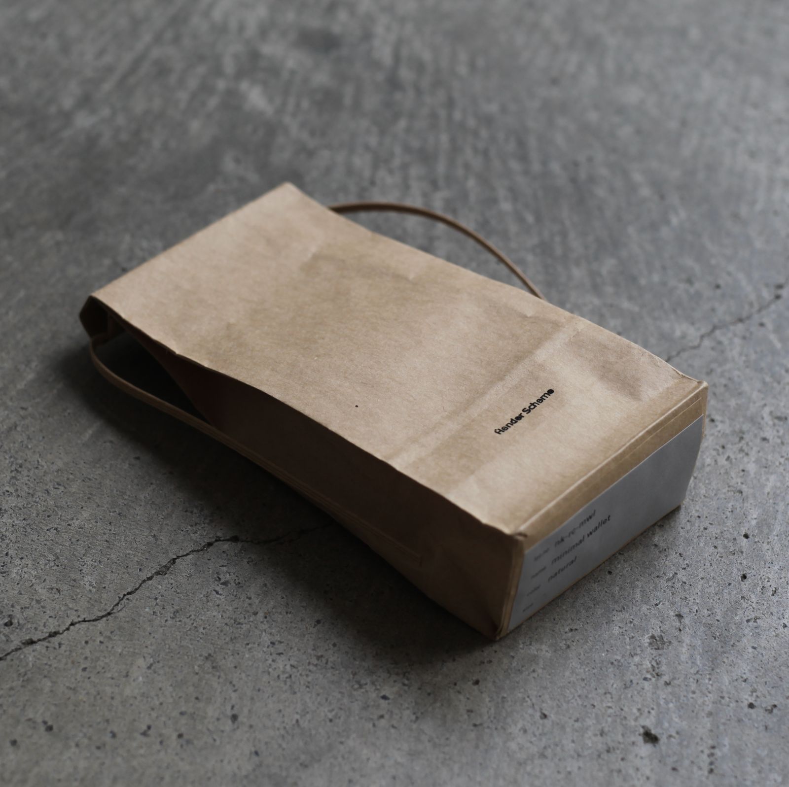 2022特集 (美品)HenderScheme Wallet/MINIMAL Wallet