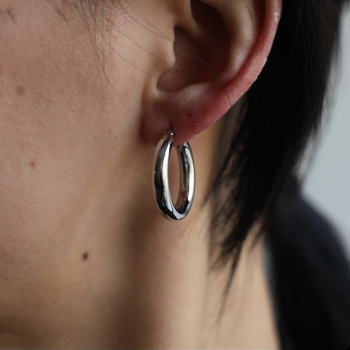 TOMWOOD - 【残り一点】Classic Hoops Thick Medium(SILVER) | ACRMTSM ONLINE STORE