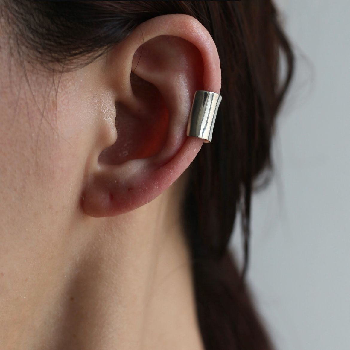 【残りわずか】Minimal Ethnos Ear Cuff(WHITE_片耳用)
