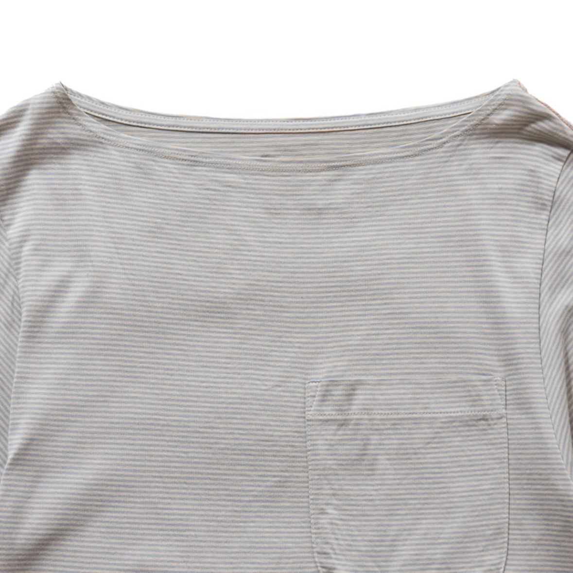 【残り一点】Boat Neck Stripe Tee