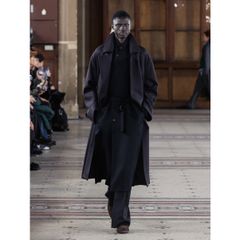 【残りわずか】Wool Melton Oversized Double Breasted Coat