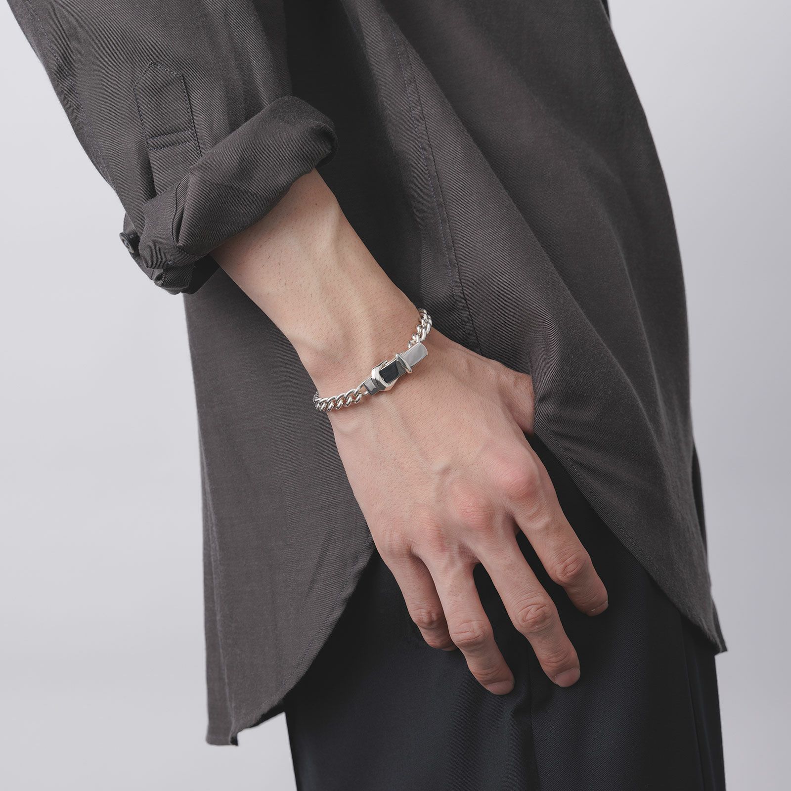【お取り寄せ注文可能】Buckle Bracelet(SILVER)