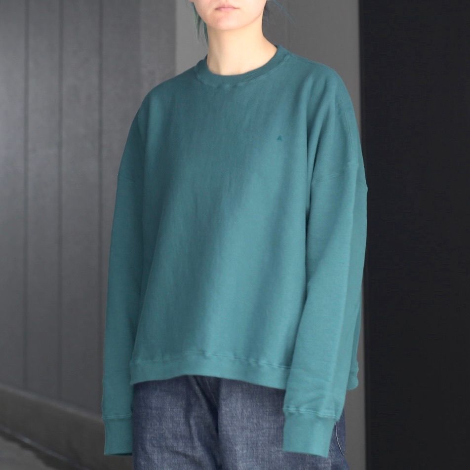 ATON NATURAL GARMENT DYE URAKE スウェット 02 - トップス