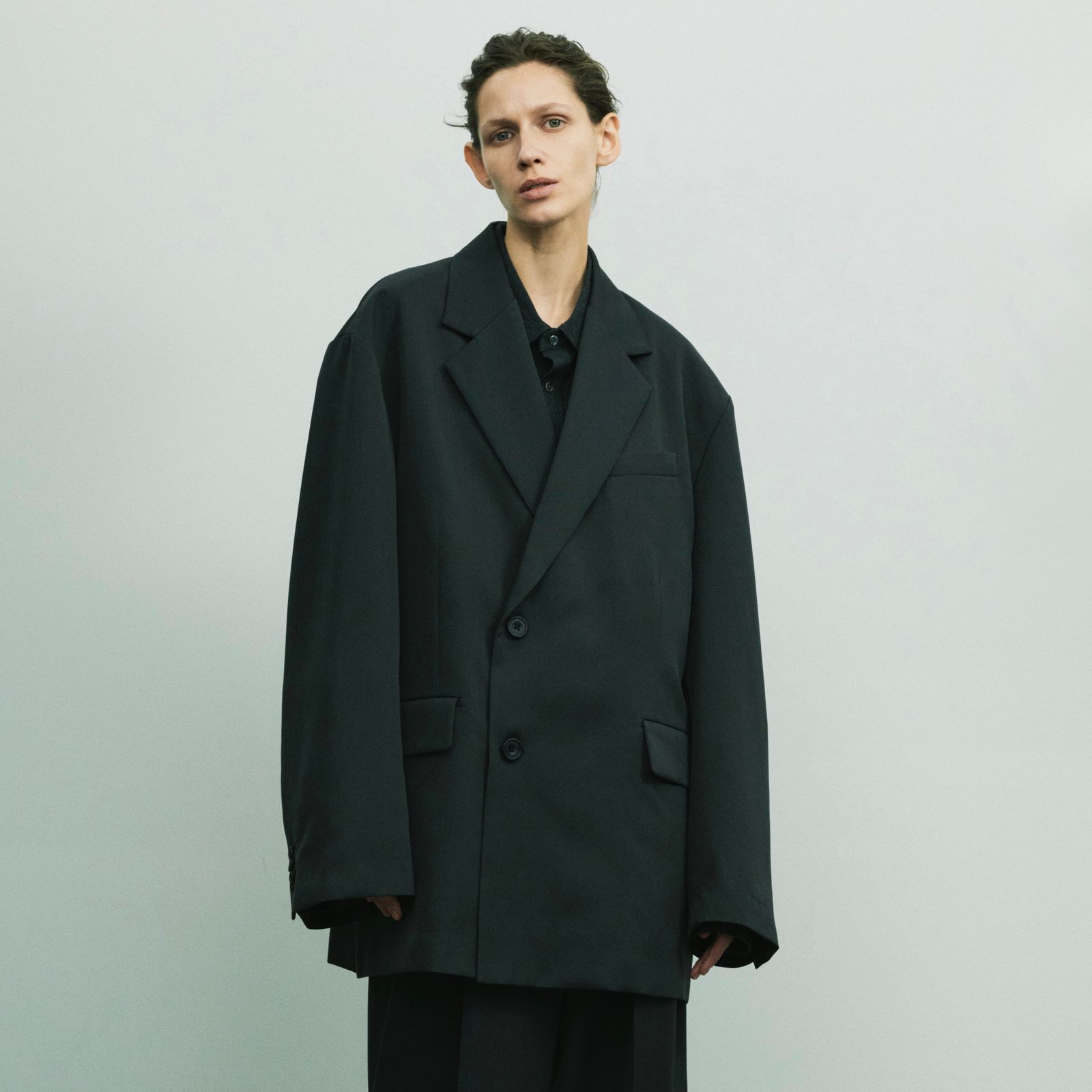stein - 【残り一点】Oversized Double Breasted Long Tailored Jacket
