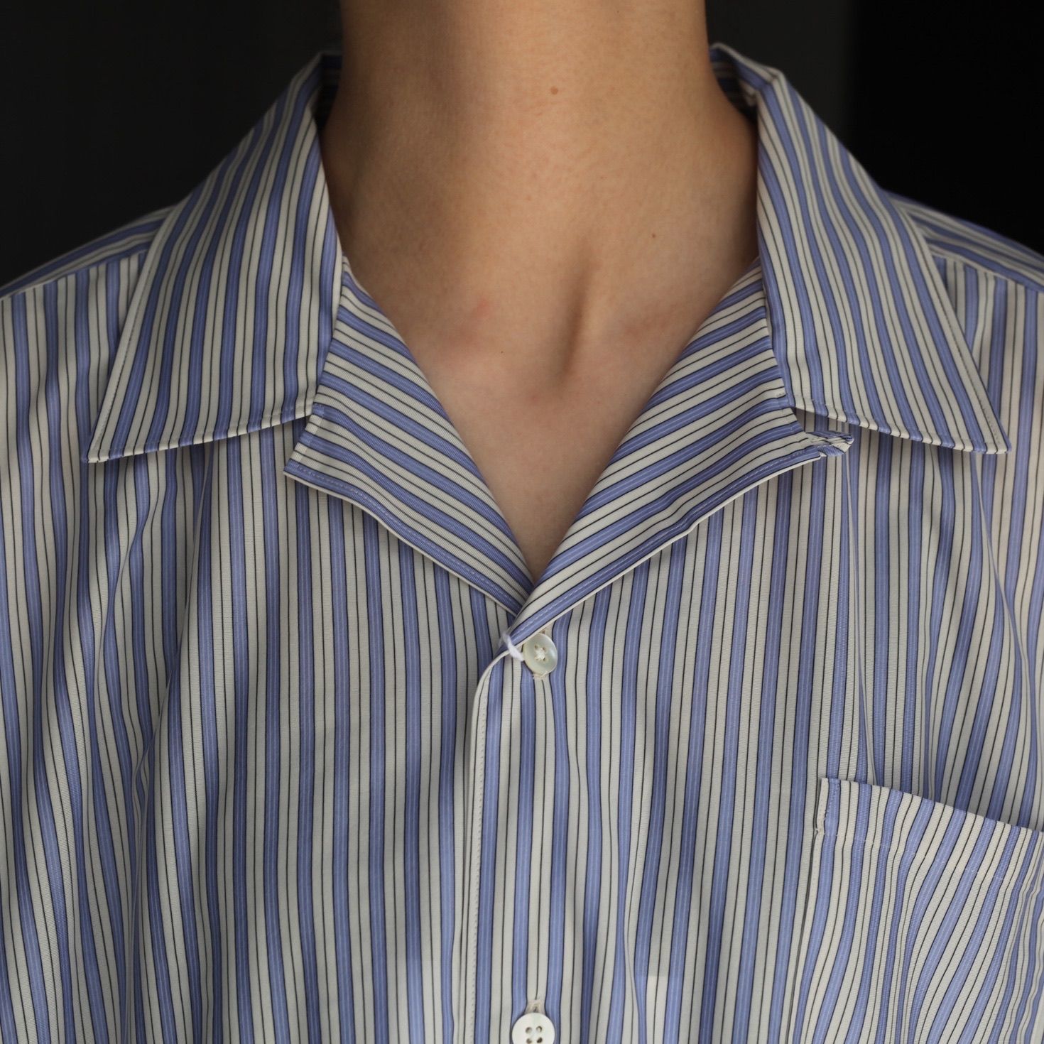 【残り一点】46G Stripe Ether Shirt