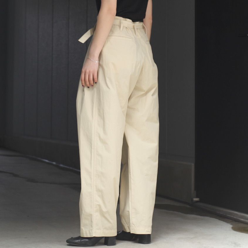 【残り一点】Belted Pleated Pants