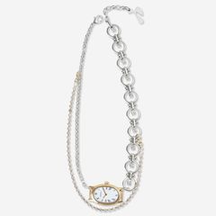 【残り一点】Legacy Watch Necklace(SILVER×GOLD)