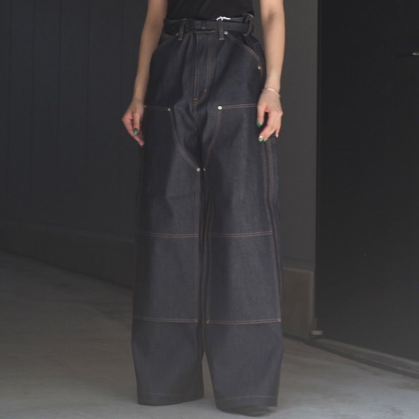 【残り一点】Rigid Painter Denim Wide Pants