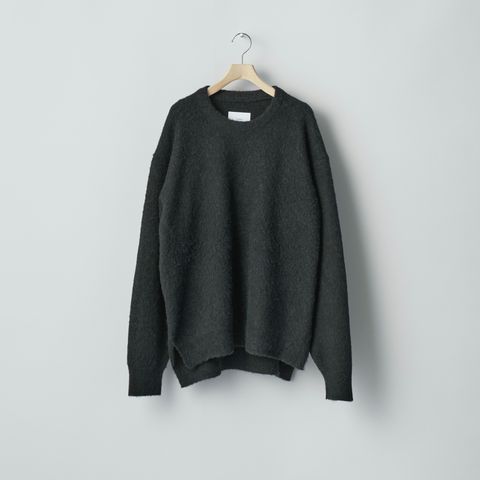 【残り一点】Wool/Alpaca Milled Knit Crew Neck LS