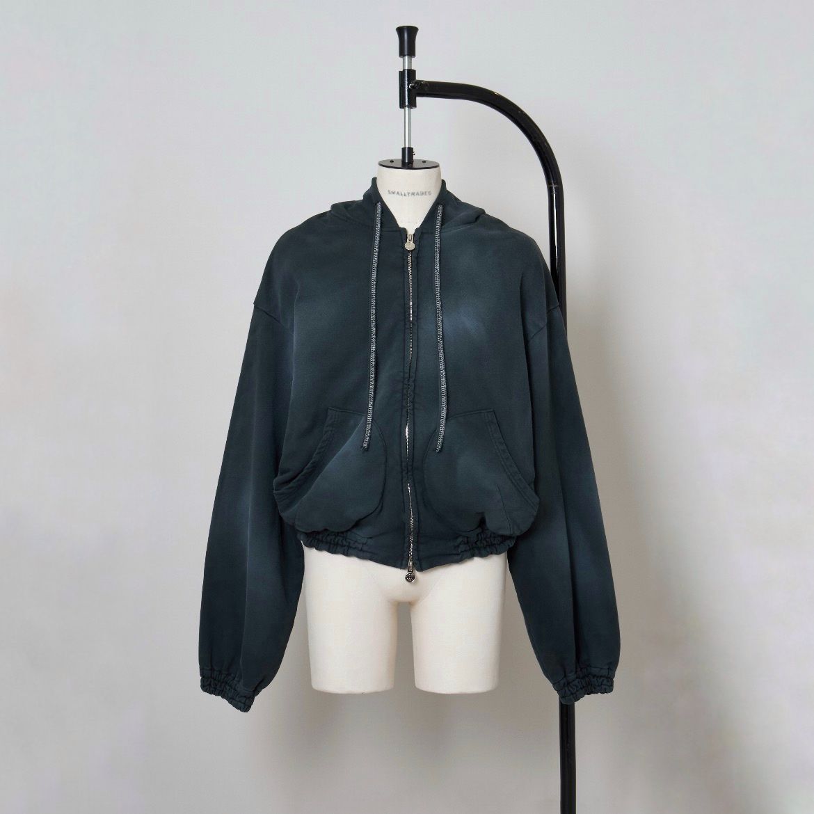 【残り一点】Washed Ordinary Old Style Zip Hoodie