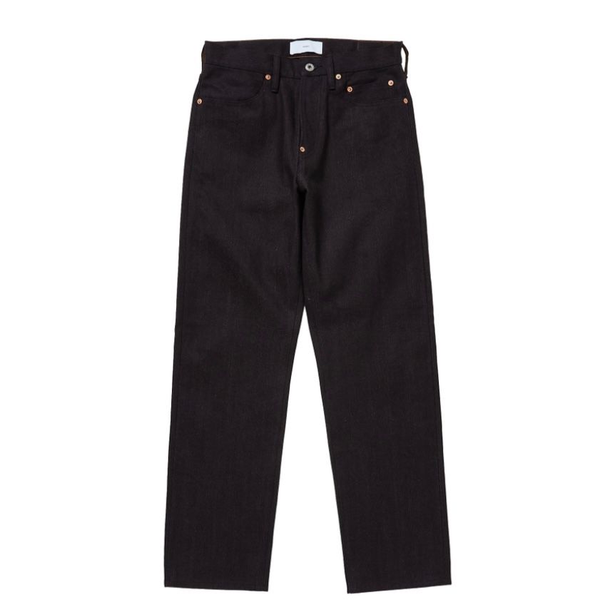 【残り一点】Twisted Heather Denim Pants Straight Cut