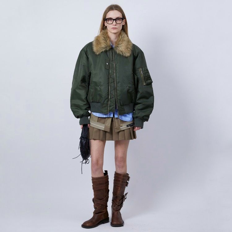 【残り一点】Fur Collar MA-1 Bomber