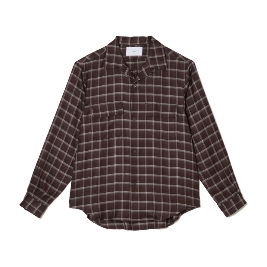 【残り一点】Ombre Open Coller Shirt