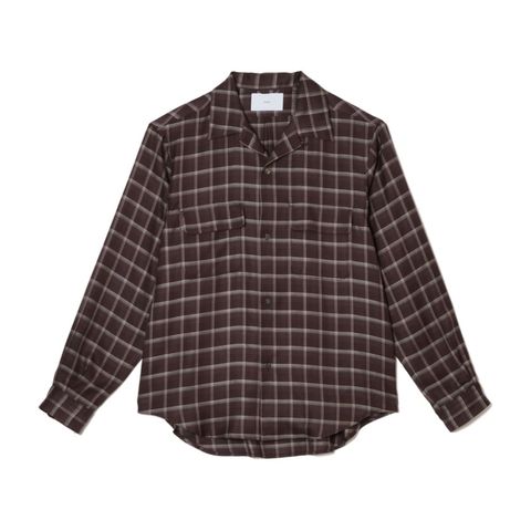【残り一点】Ombre Open Coller Shirt