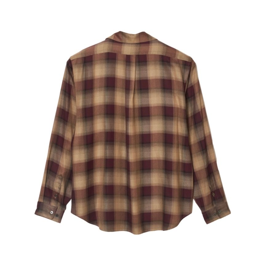 【残り一点】Plaid Open Collar Shirts