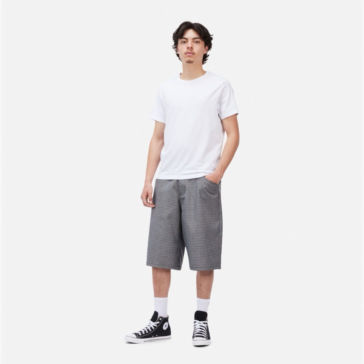【残り一点】Baggy Houndstooth Shorts