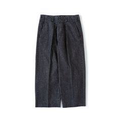 【残り一点】Tuck Baggy Type2(STRIPE DENIM SPLASH VINTAGE WASH)