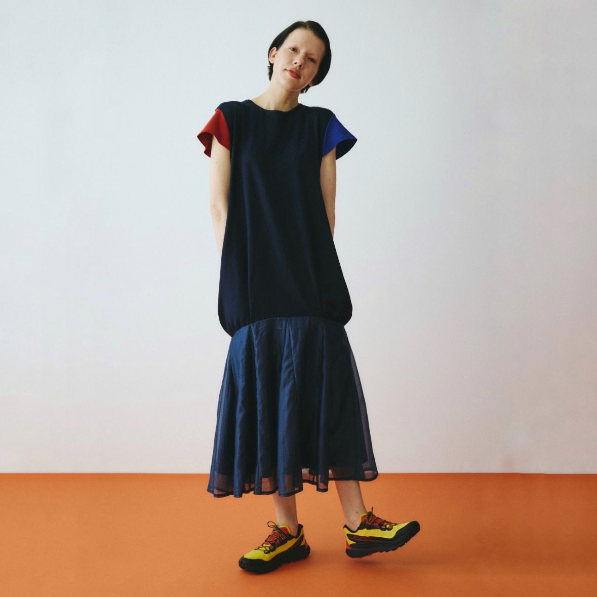 【残り一点】Cap Sleeve Dress