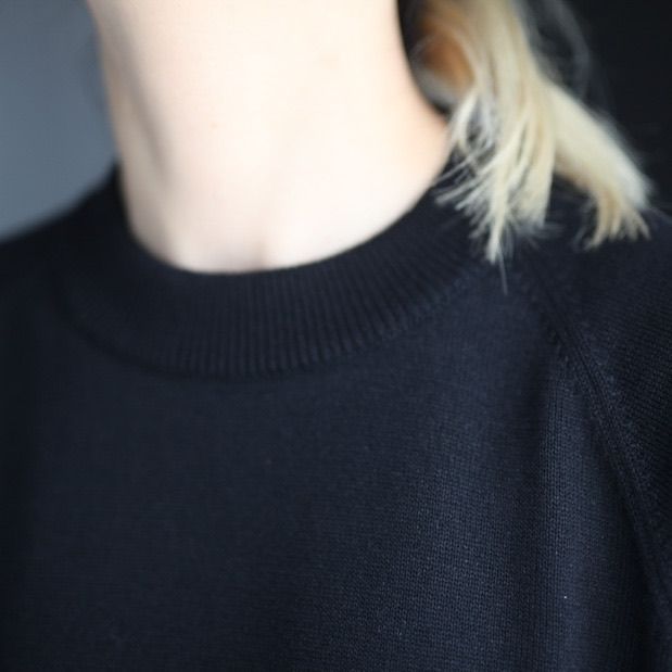 【残りわずか】Wool Washi Crew Neck Sweater