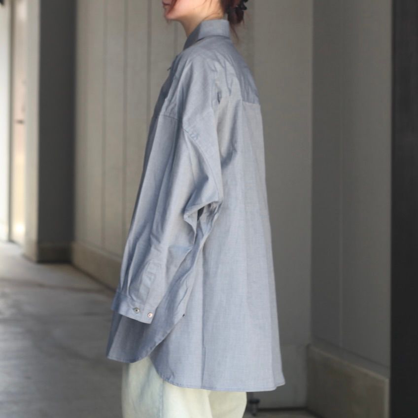 【残り一点】XXXXL レギュラーカラーL/Sシャツ