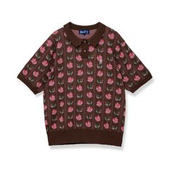 【残り一点】Flower S/S Knit Polo