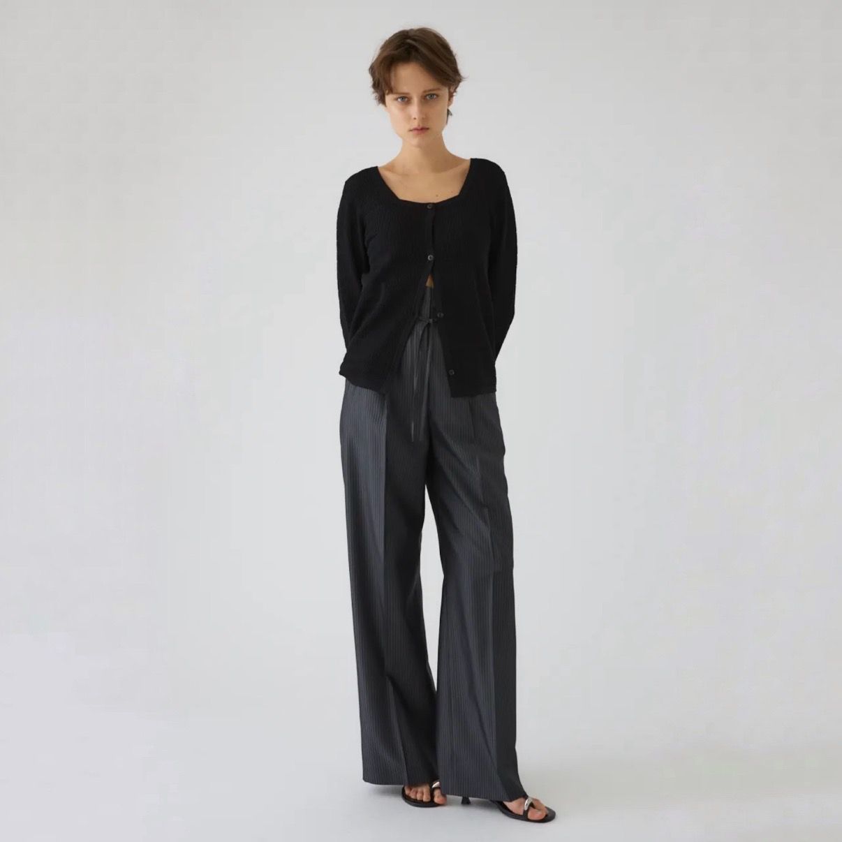【残り一点】Tuck Rib Knit CD