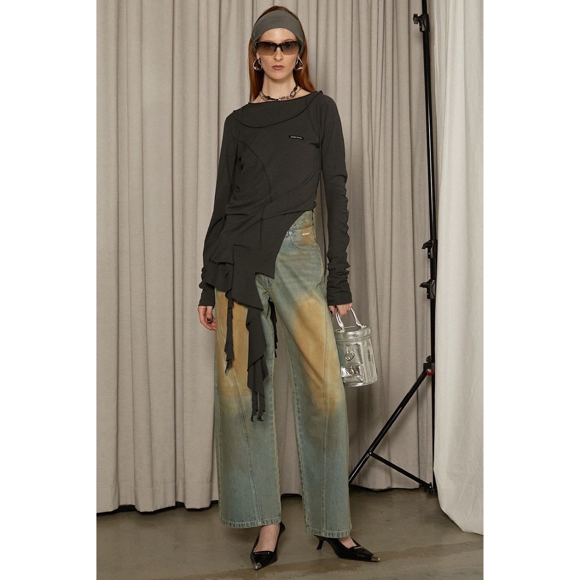 【残り一点】Curve Line Denim