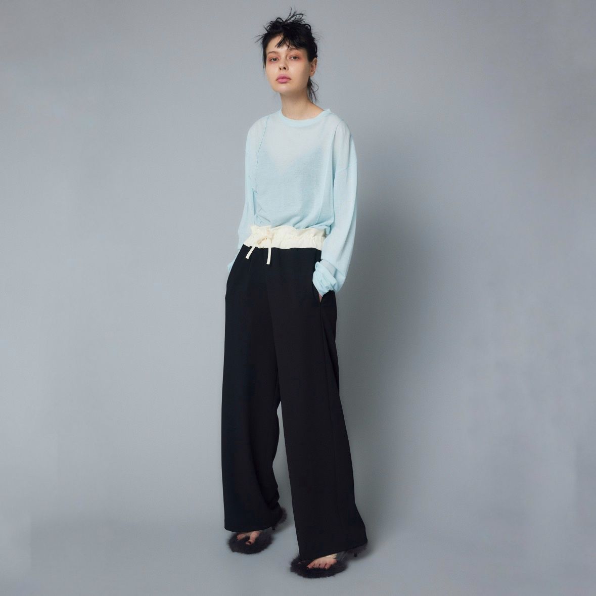 HeRIN.CYE - 【残り一点】Drost Gather Pants | ACRMTSM ONLINE STORE