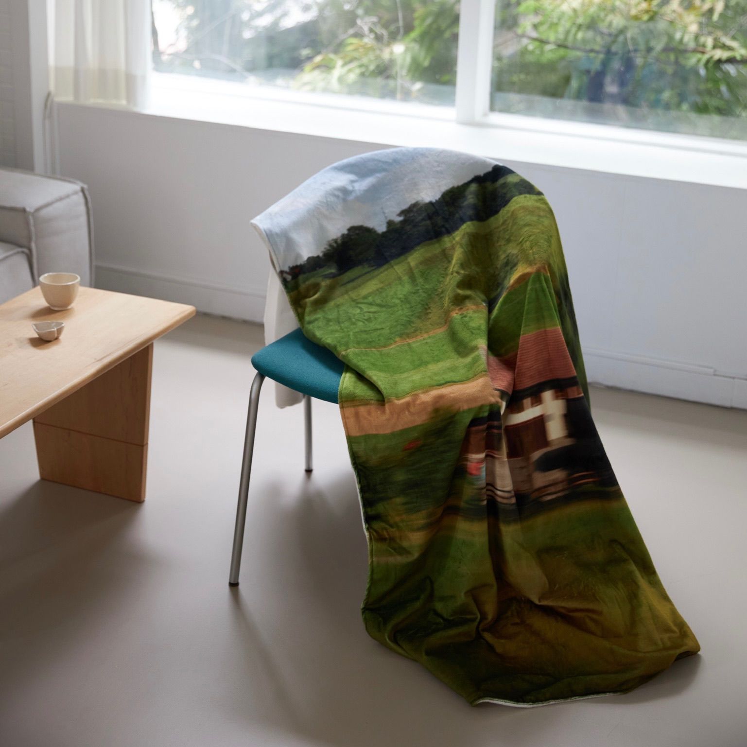 【残りわずか】Swiss Landscape Blanket L