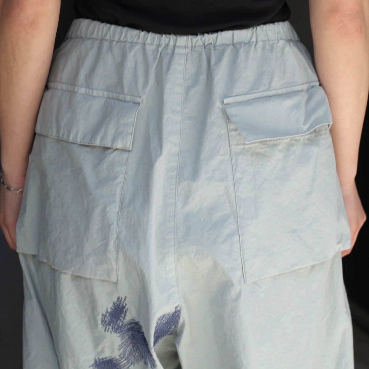 【残り一点】Embroidery Over Pants