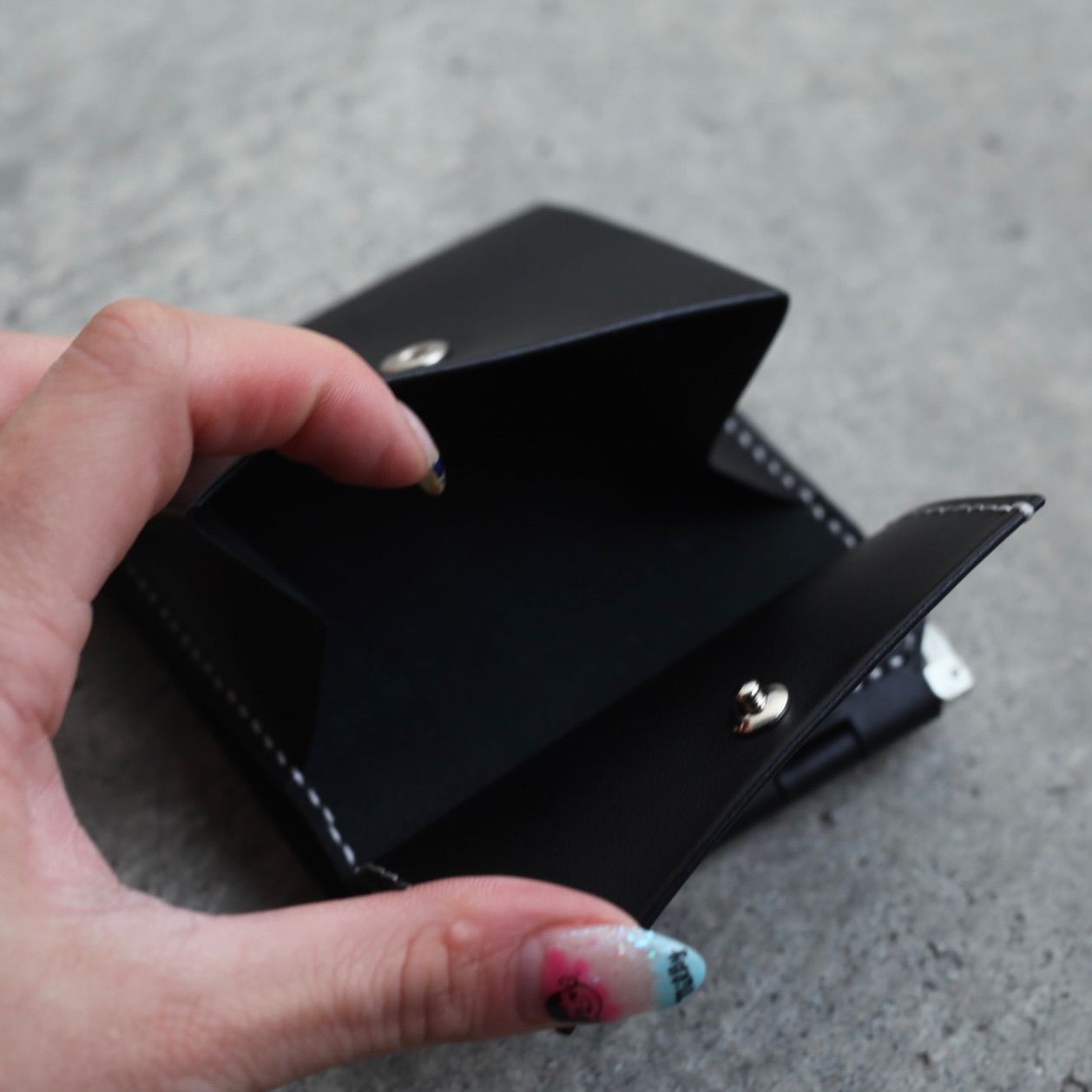 【残り一点】Money Clip Wallet(HINGE_COW)