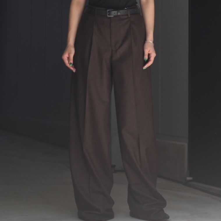 【残り一点】Wool Loose Trousers