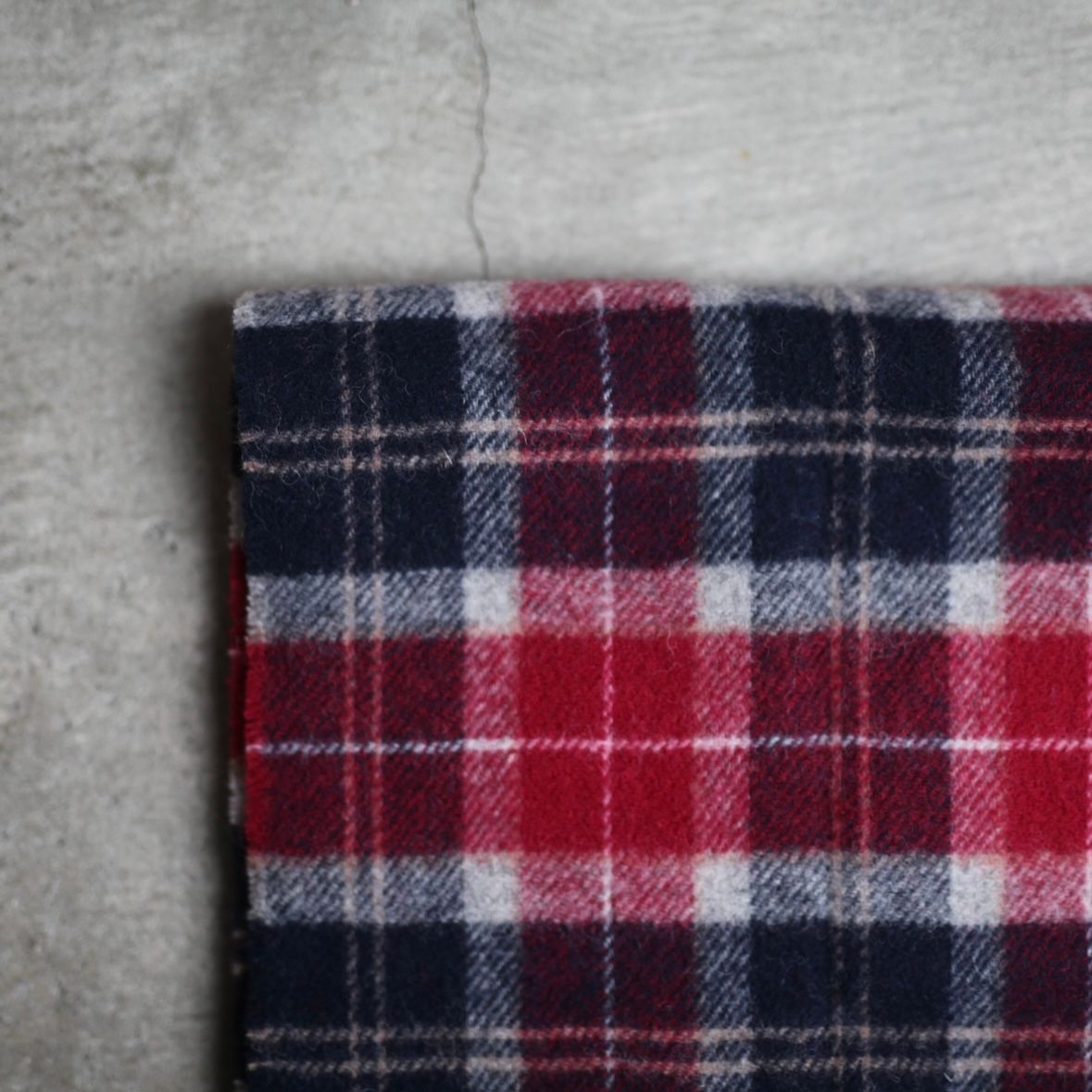 【残り一点】Tartan Lambswool Scarf