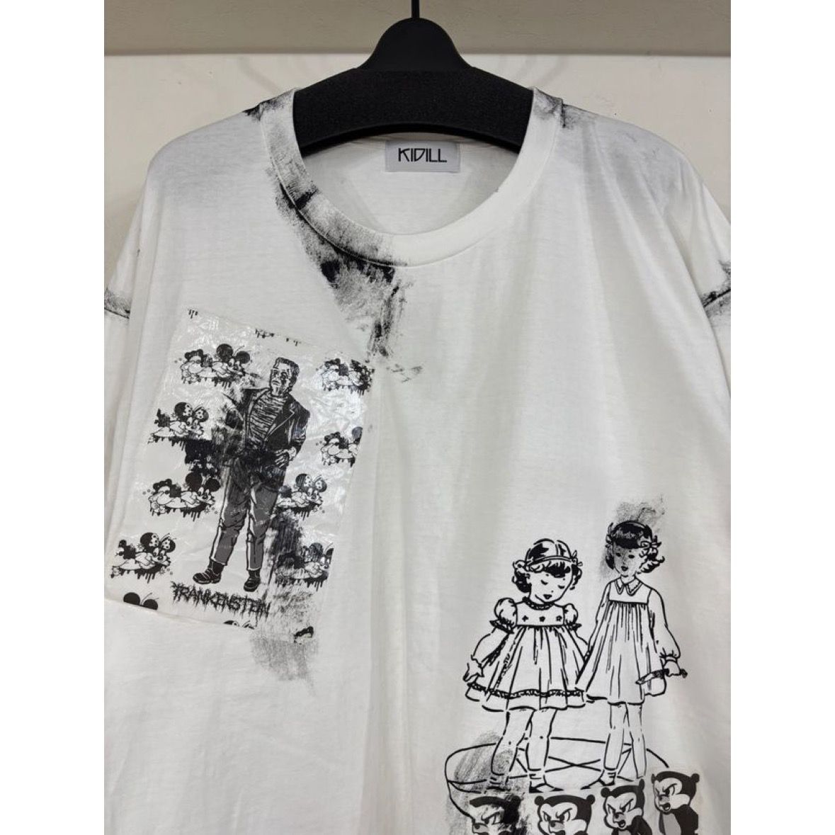 【残り一点】Paper Bonding Rubber Coating T-Shirt
