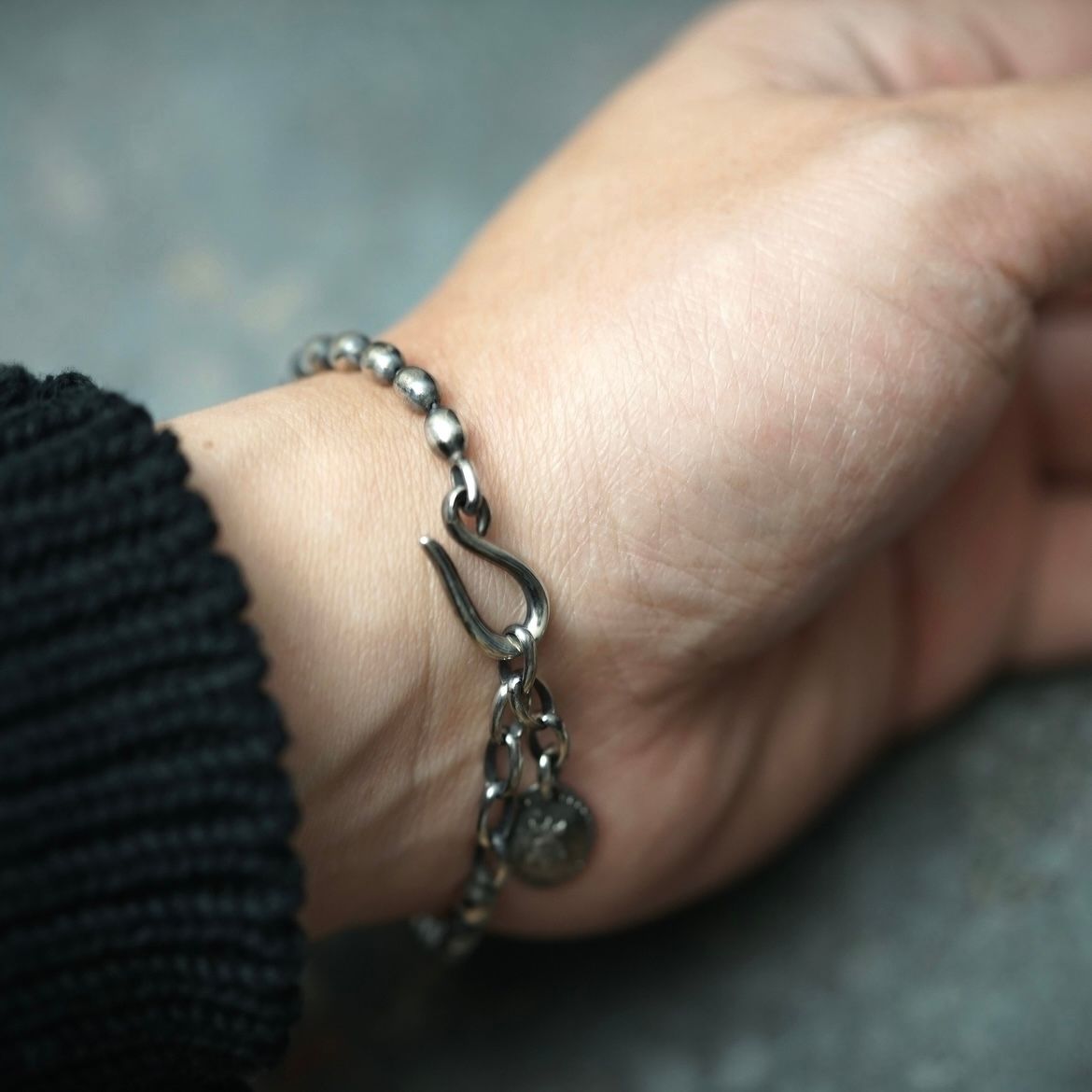 【お取り寄せ注文可能】Oval Bowl Chain Bracelet