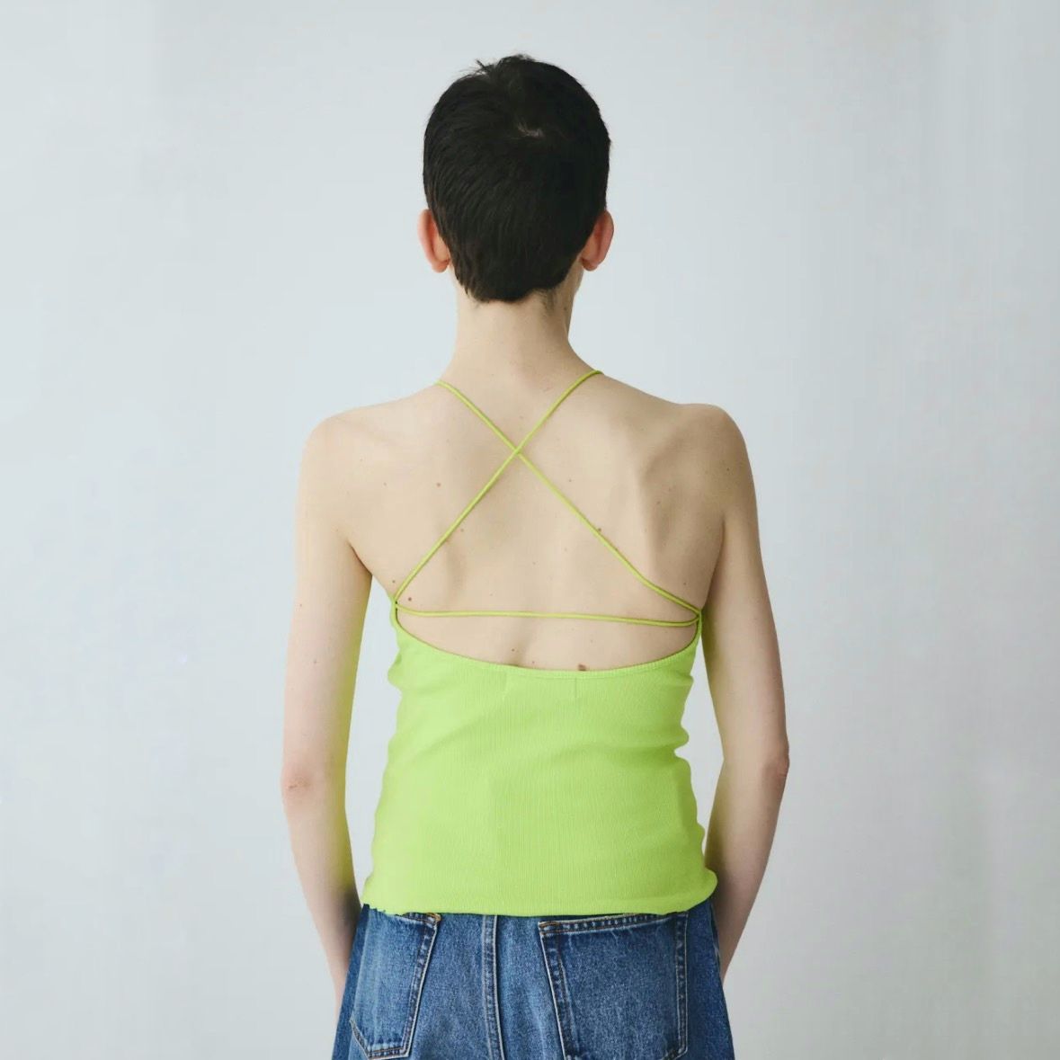 【残り一点】Bi Color Cord Camisole