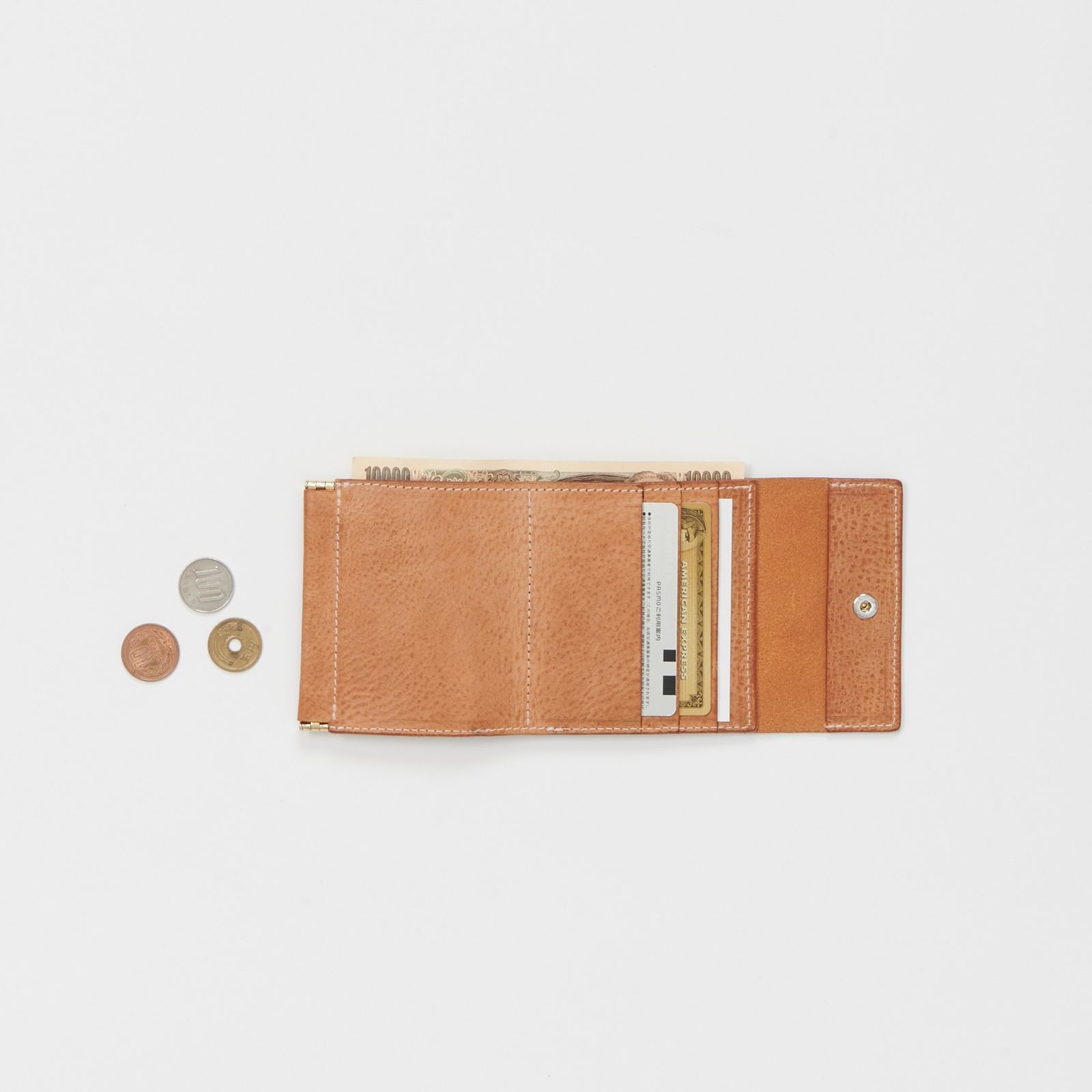 【再販売通知受付可能】Clasp Wallet(NATURAL)