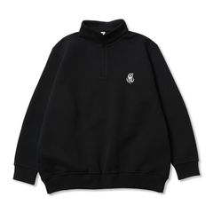 【残り一点】High Gauge Double Knit Half Zip SW