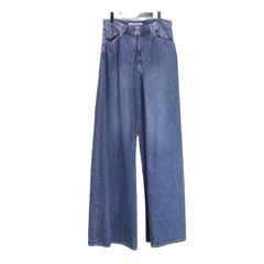【残りわずか】Washed Denim Super Wide Pants
