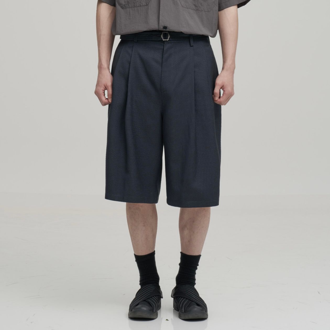 【残り一点】Hemingway Stripe Bermuda Pants