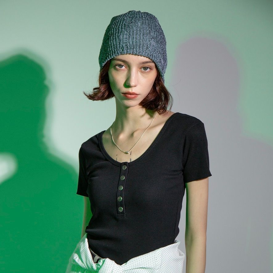 【残り一点】Damage Mesh Beanie