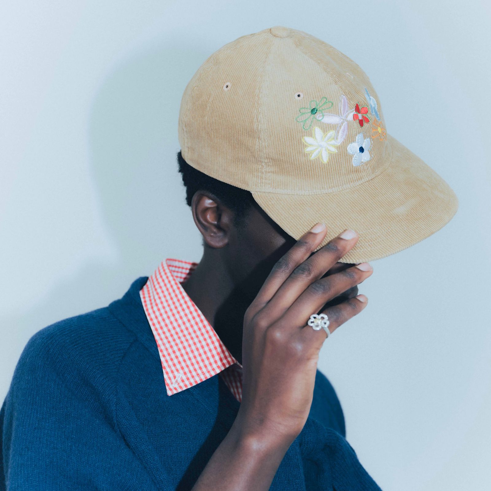 【残りわずか】Multi Flower Corduroy Cap